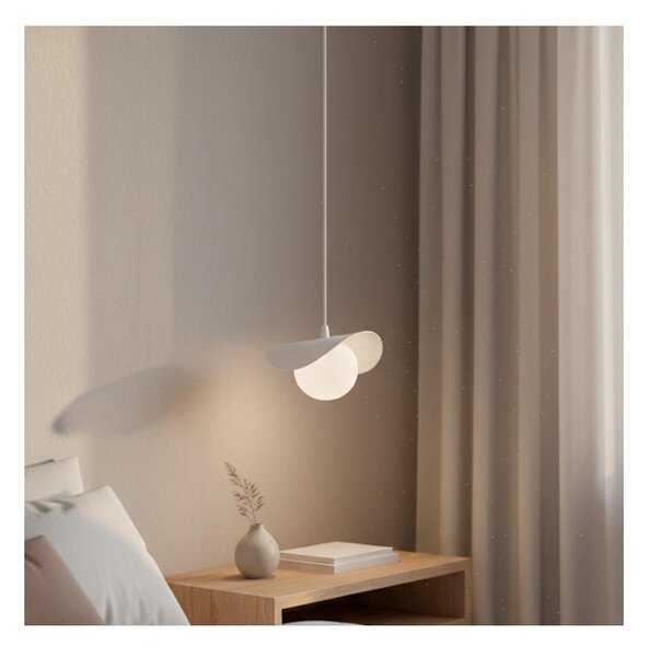 Luster na lanku RITUAL 1xG9/8W/230V biela