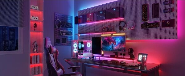 Govee - LED RGBWWIC Stm. predlžovací pásik Strip Light 2 Pro 1m Wi-Fi Matter