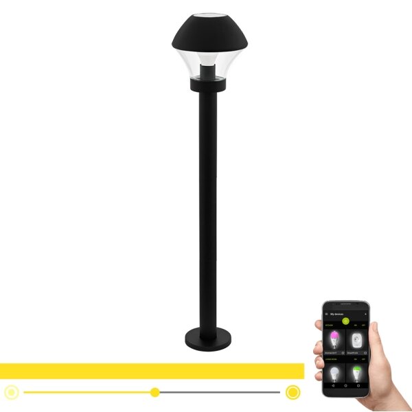 Eglo 33568 - LED stmievateľná vonkajšia lampa VERLUCCA-C 1xE27/9W/230V IP44