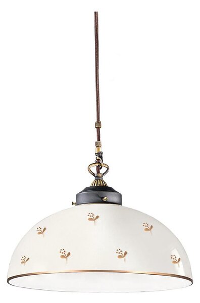 Kolarz 731.32.172 - Luster na lanku NONNA 1xE27/75W/230V, priemer 36 cm, kvetinový dizajn, ružové zlato