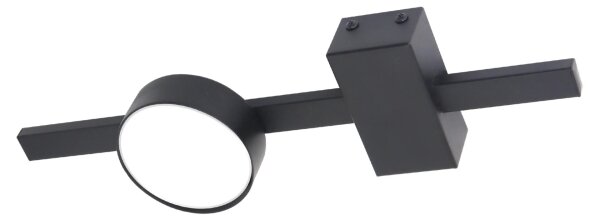 LED Stropné svietidlo JOY 1xGX53/6W/230V čierna