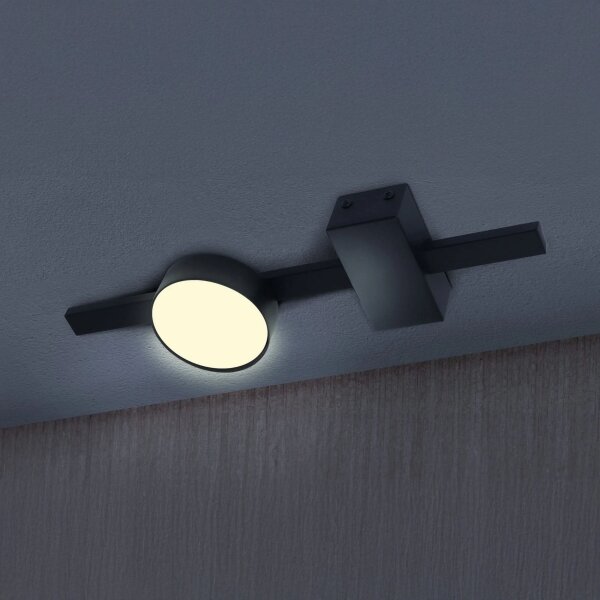 LED Stropné svietidlo JOY 1xGX53/6W/230V čierna