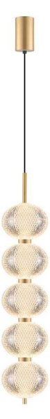 Zuma Line 003064-034756 - LED luster na lanku GALATEA LED/30W/230V zlatý