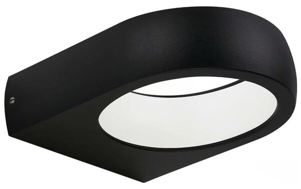 Telefunken 320205TF - LED vonkajšie nástenné svietidlo LED/7,5W/230V IP44 čierne