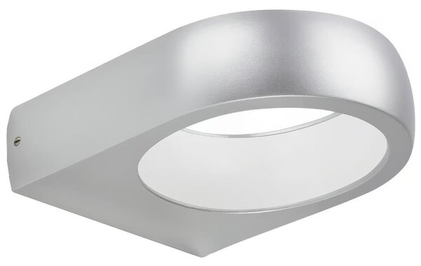 Telefunken 320204TF - LED vonkajšie nástenné svietidlo LED/6,5W/230V IP44 matný chróm