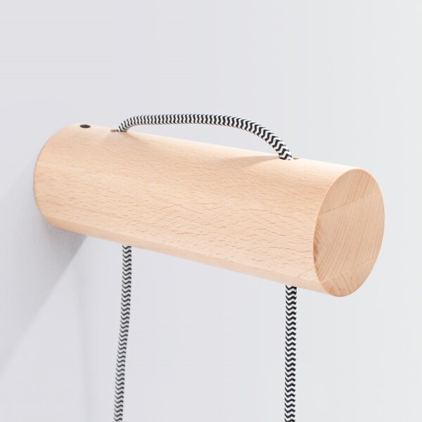 Sollux SL.1644 - Nástenná lampa NIMBI 1xE27/15W/230V buk