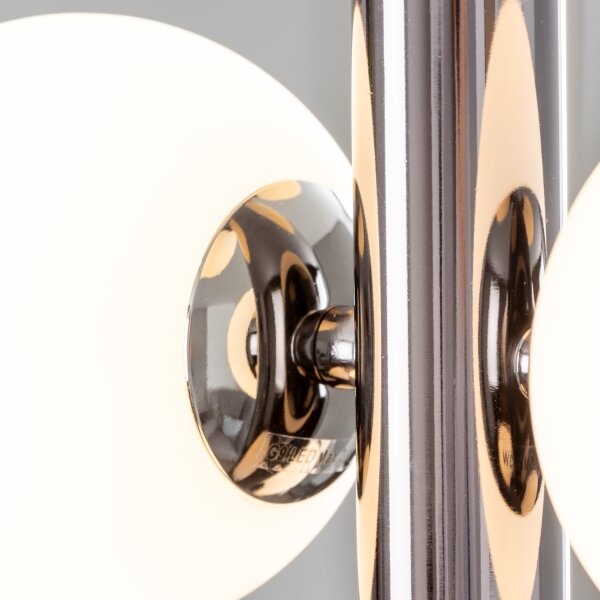 Brilagi - LED luster na lanku MILLA 6xG9/3W/230V čierny chróm/biela
