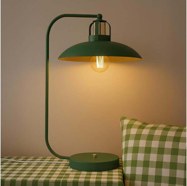 Brilagi - LED Stolná lampa FLAMENGO 1xE27/60W/230V zelená