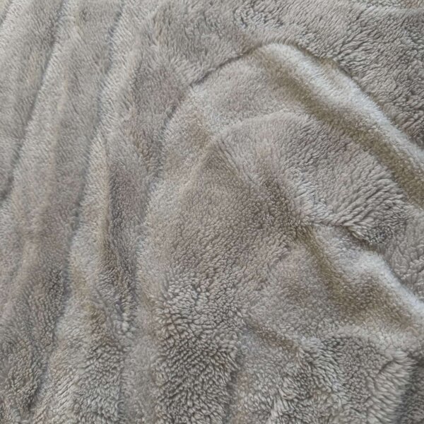 Deka luxury baranková z mikroplyšu svetlo sivá 150x200cm TiaHome