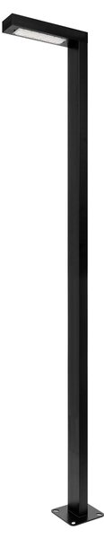 MasterLED vonkajšie svietidlo na stĺpik, LED, 30W, 4200 lm, 4000K, IP65, 250 cm, čierna farba