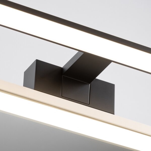 Brilagi - LED kúpeľňové osvetlenie zrkadla VESTRA LED/6W/230V 30 cm IP44 čierna