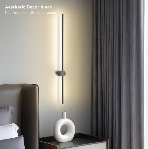 Brilagi - LED Vonkajšie nástenné svietidlo AURA LED/20W/230V 3000K IP54 antracit