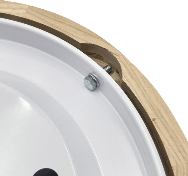 Brilagi - LED stropné svietidlo CARVALHO LED/20W/230V dub priemer 27,5 cm