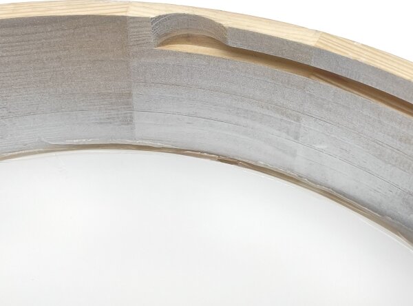 Brilagi - Stropné svietidlo PINO 2xE27/15W/230V borovicové/strieborné priemer 37,5 cm