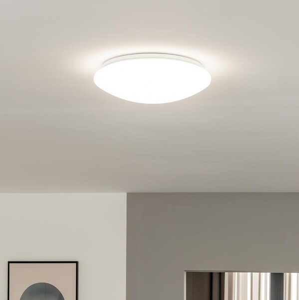 Eglo 33219 - LED RGB stropné svietidlo GIRON-C LED/17W/230V priemer 30 cm biela