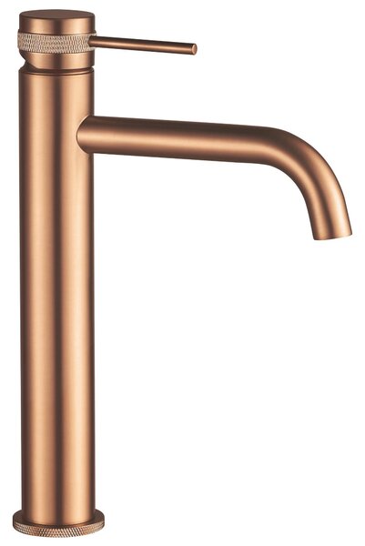 Rea Lungo Grip, vysoká umývadlová batéria h-280, medená matná, REA-B6896