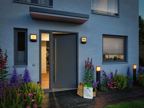 Paulmann 94515 - LED/8,5W IP44 Stmievateľné svietidlo na domové číslo PADEA 230V