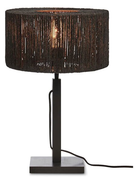 MUZZA Stolná lampa gazuto 37 cm čierna