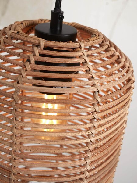MUZZA Stropná lampa tanami 25 cm prírodná