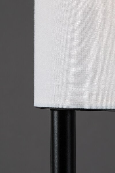 Rabalux 74106 stojacia lampa Bronn E27 | vypínač | čierna