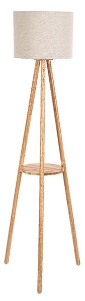 Rabalux 74108 stojacia lampa Trevia E27 | vypínač | béžová