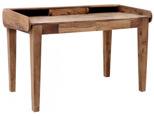Písací stôl 130x85x70 indický masív palisander