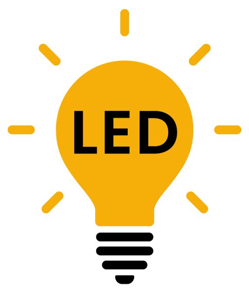 LED osvetlenie k obývacej stene NIKOL - studené biele