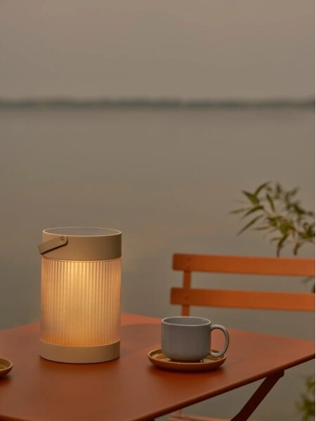 Nordlux - LED solárna lampa COUPAR LED/3,2W/3,7V béžová
