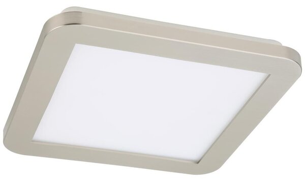Stmievateľný LED panel do kúpeľne NEXIT - 12W, 3000K (teplá biela), 23x23cm, strieborný