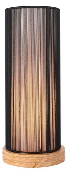 Moderná stolná lampa KIOTO - 1xE27, 40W, čierna
