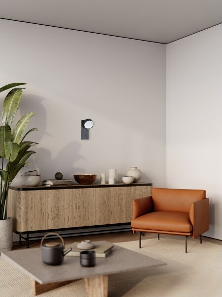 ITALUX WL-47380-1-BK - LED Nástenné svietidlo FONTEN LED/1,8W/230V 4000K čierna