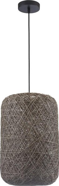Luster na lanku ELLEN 1xE27/20W/230V pr. 30 cm antracit