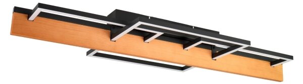 Stropné LED svietidlo LARYSA LED/35W/230V 35x90 cm borovica
