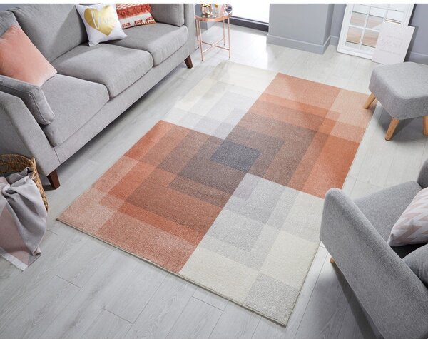Sivo-ružový koberec Flair Rugs Plaza, 120 x 170 cm
