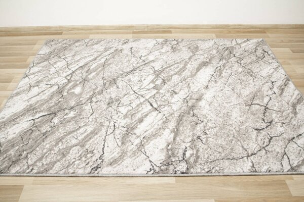 Koberec Aqua Marble 19 mramor sivý