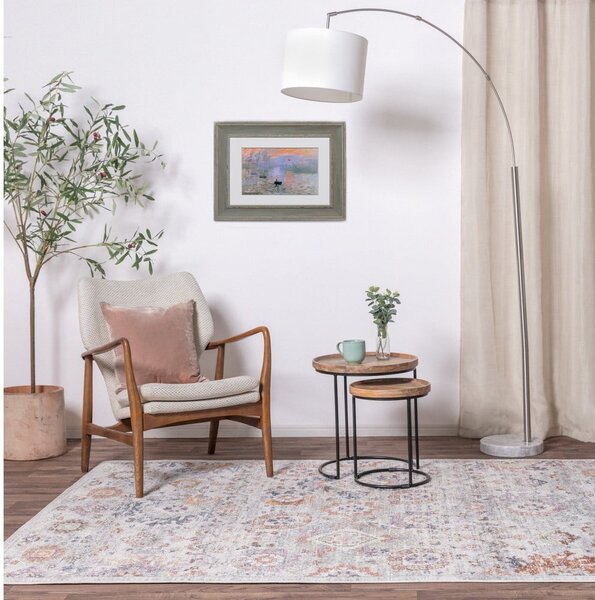 Béžový koberec 170x120 cm Flores - Asiatic Carpets