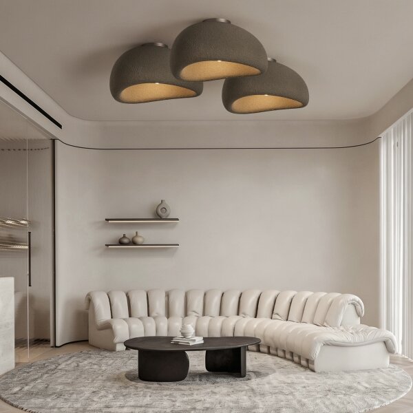 BRILAGI - Stropné svietidlo WABI SABI 1xE27/60W/230V pr. 40 cm hnedá
