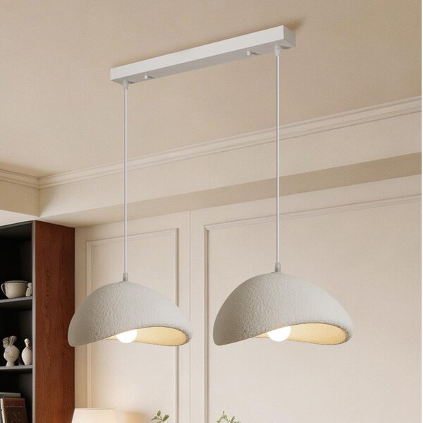 BRILAGI - Závesný luster na lane WABI SABI 2xE27/60W/230V biela
