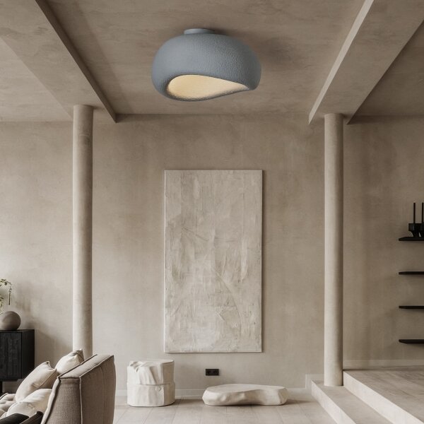 BRILAGI - Stropné svietidlo WABI SABI 1xE27/60W/230V priemer 50 cm sivé