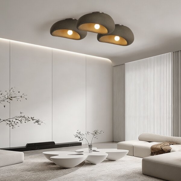BRILAGI - Stropné svietidlo WABI SABI 1xE27/60W/230V priemer 40 cm hnedé