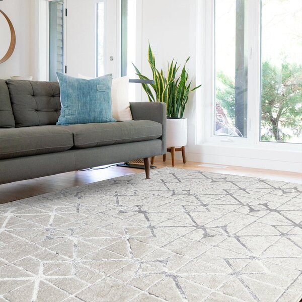 Koberec v strieborno-ružovej farbe 150x80 cm Aurora - Asiatic Carpets