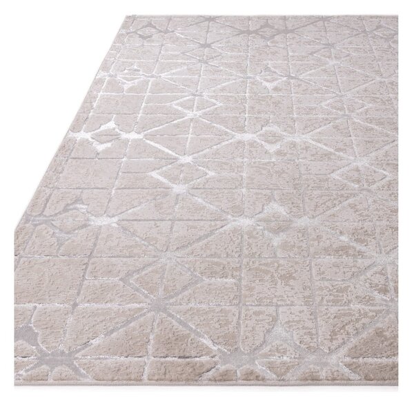 Koberec v strieborno-ružovej farbe 150x80 cm Aurora - Asiatic Carpets