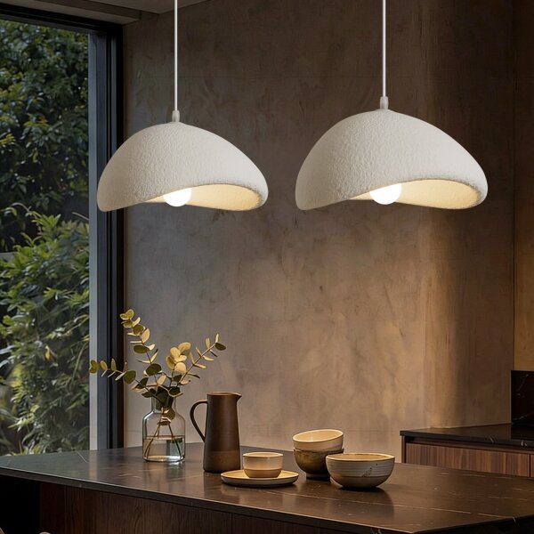 BRILAGI - Závesný luster na lane WABI SABI 2xE27/60W/230V biela