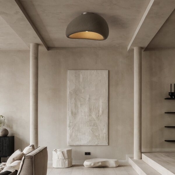 BRILAGI - Stropné svietidlo WABI SABI 1xE27/60W/230V pr. 40 cm hnedá