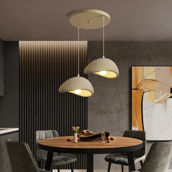 BRILAGI - Luster na lanku WABI SABI 2xE27/60W/230V béžová