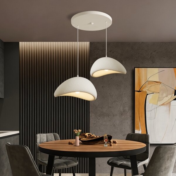BRILAGI - Závesný luster na lanku WABI SABI 2xE27/60W/230V biela