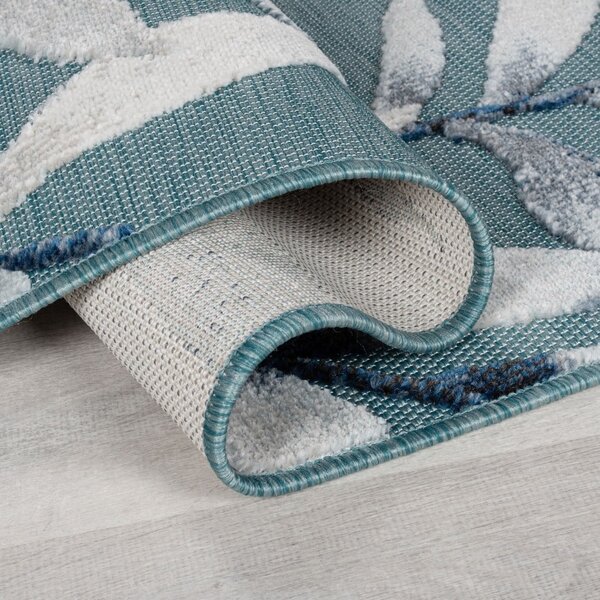 Modrý vonkajší koberec 290x200 cm Willow - Flair Rugs