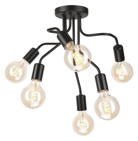 Luster na tyči HILDA 6xE27/60W/230V