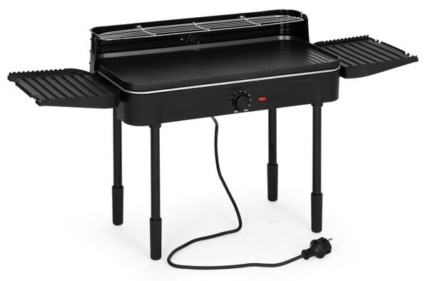 Elektrický gril 3 v 1, stojaci, stolový, grilovacia doska, odkvapkávač, termostat, MultiGarden