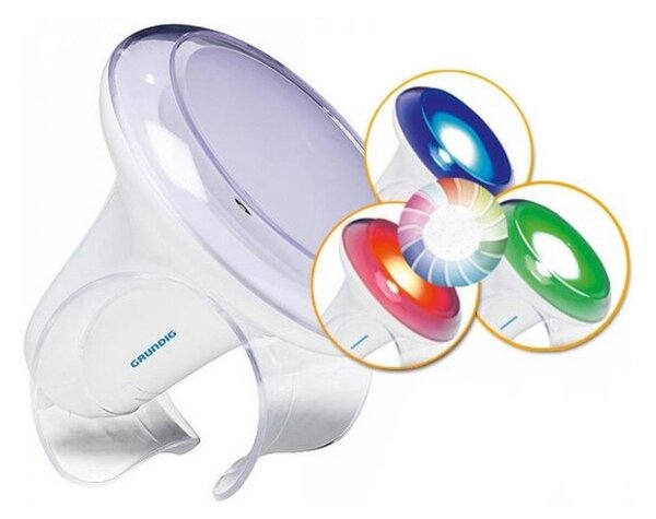 Grundig - LED RGB Stmievateľná stolná lampa LED/1W/230V + diaľkové ovládanie